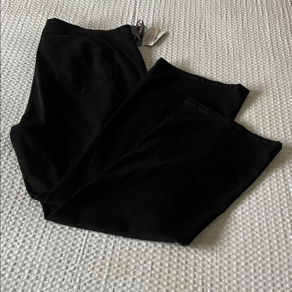 NYDJ Isabella Black High Rise Stretchy Trousers New Size 24W